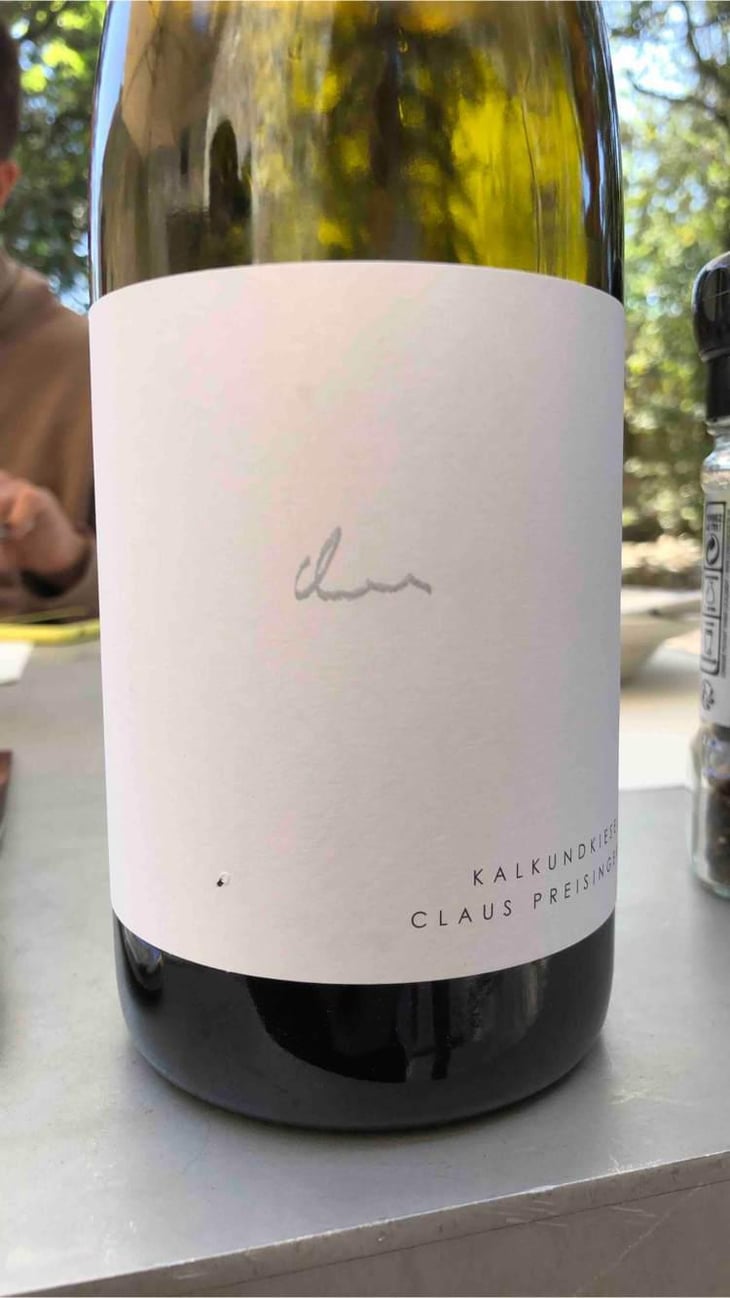 Kalkundkiesel Weiss - Weingut Claus Preisinger - Claus Preisinger 