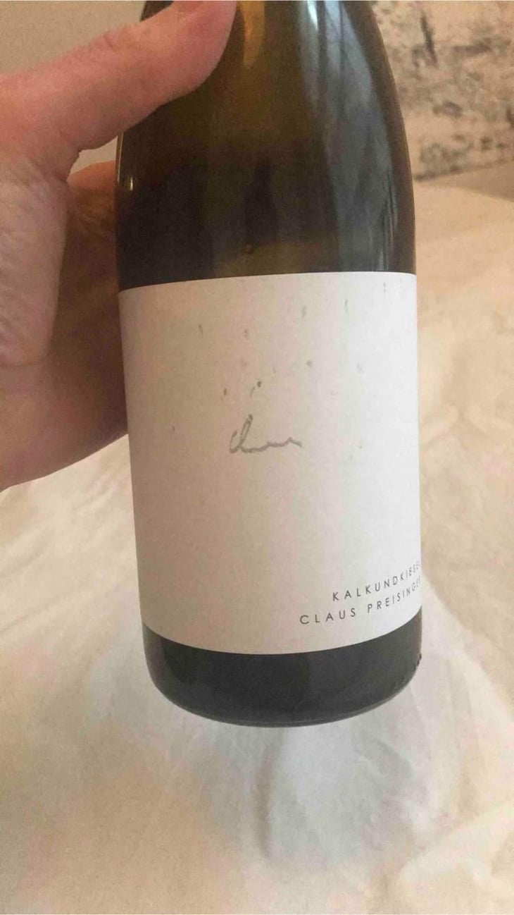 Kalkundkiesel Weiss - Weingut Claus Preisinger - Claus Preisinger 