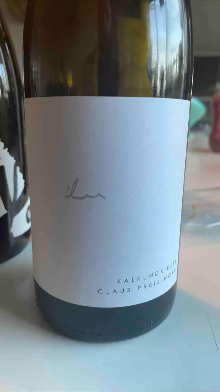 Kalkundkiesel Weiss - Weingut Claus Preisinger - Claus Preisinger 