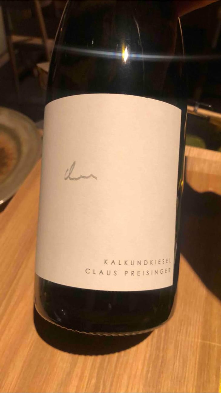 Kalkundkiesel Weiss - Weingut Claus Preisinger - Claus Preisinger 