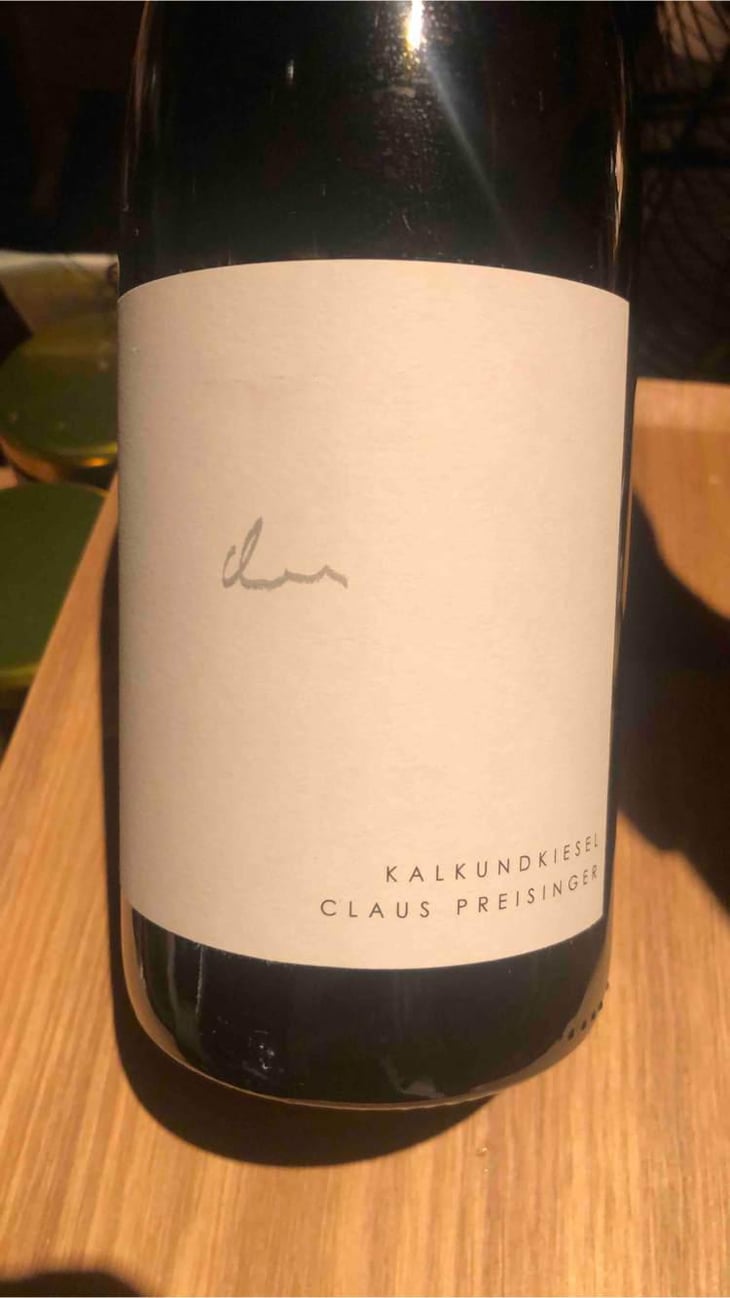 Kalkundkiesel Weiss - Weingut Claus Preisinger - Claus Preisinger 