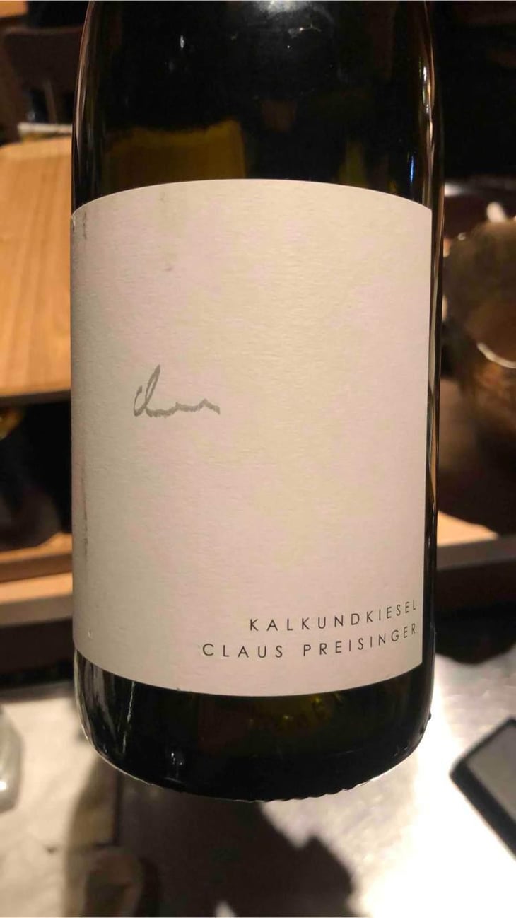 Kalkundkiesel Weiss - Weingut Claus Preisinger - Claus Preisinger 