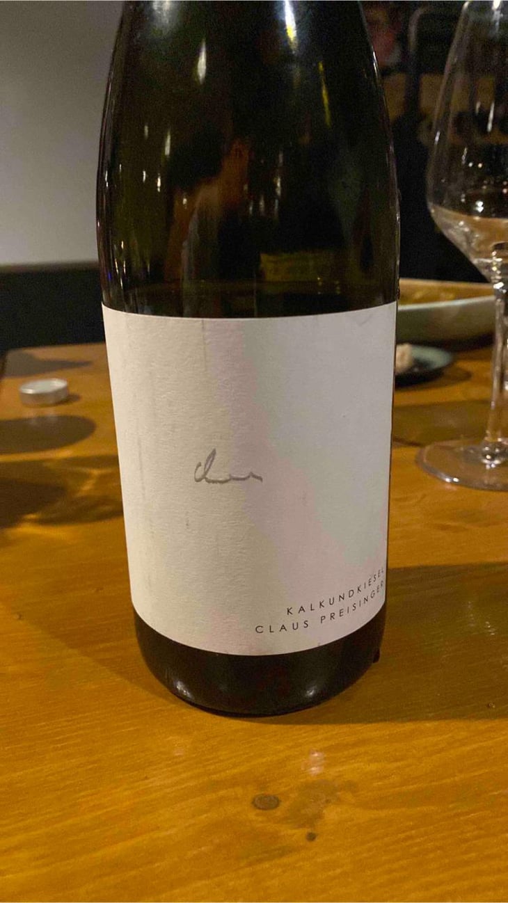 Kalkundkiesel Weiss - Weingut Claus Preisinger - Claus Preisinger 