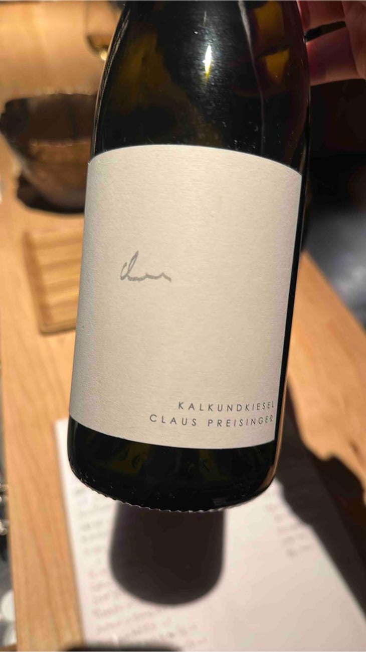 Kalkundkiesel Weiss - Weingut Claus Preisinger - Claus Preisinger 