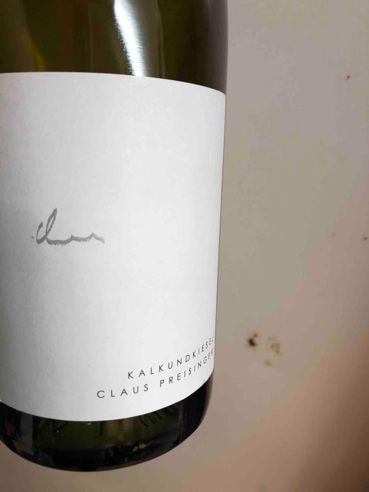 Kalkundkiesel Weiss - Weingut Claus Preisinger - Claus Preisinger 