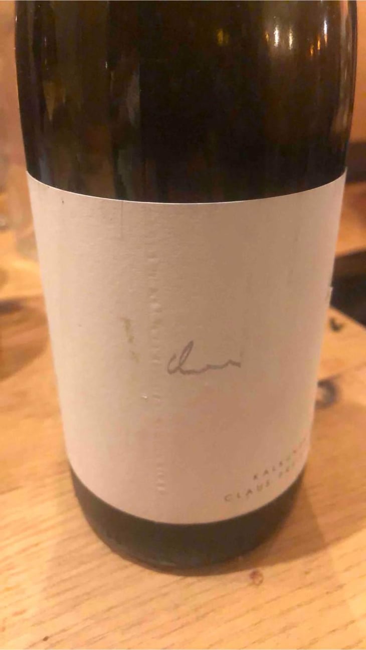 Kalkundkiesel Weiss - Weingut Claus Preisinger - Claus Preisinger 