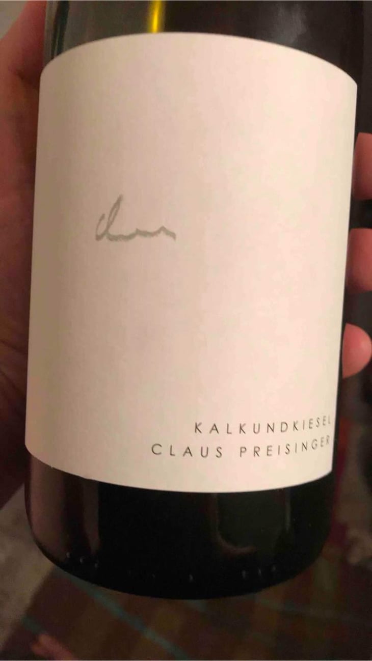 Kalkundkiesel Weiss - Weingut Claus Preisinger - Claus Preisinger 