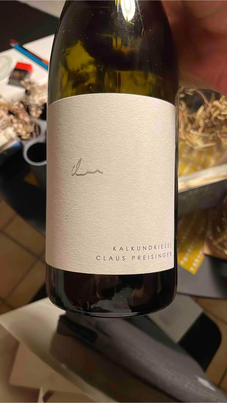Kalkundkiesel Weiss - Weingut Claus Preisinger - Claus Preisinger 