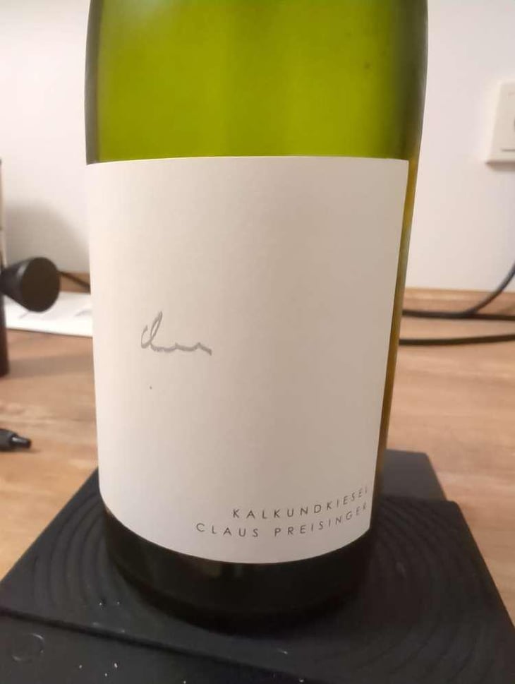 Kalkundkiesel Weiss - Weingut Claus Preisinger - Claus Preisinger 