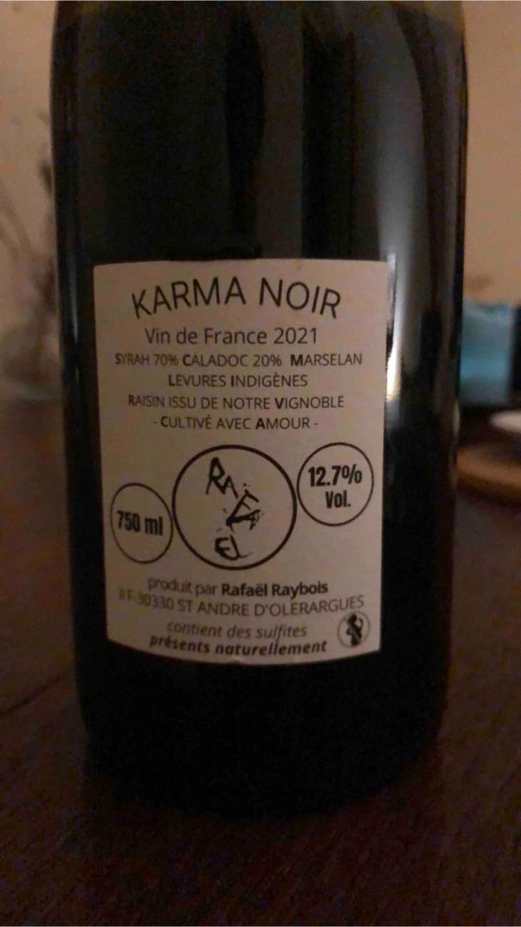 Karma Noir - Karma Village - Rafaël Raybois -2021