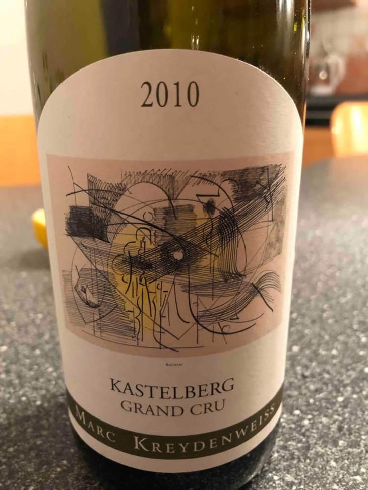 Kastelberg Riesling Le Chateau (A-S Tschiegg Label) - Marc Kreydenweiss (Andlau) - Antoine Kreydenweiss 
