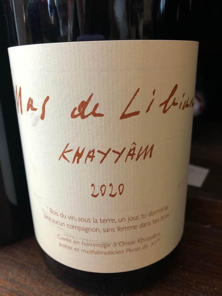 Khayyâm - Mas de Libian - Hélène Thibon 
