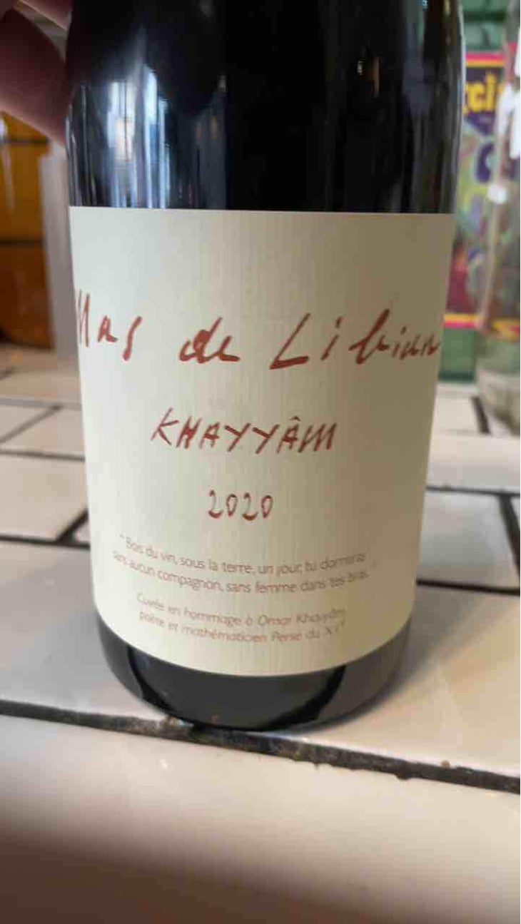 Khayyâm - Mas de Libian - Hélène Thibon 