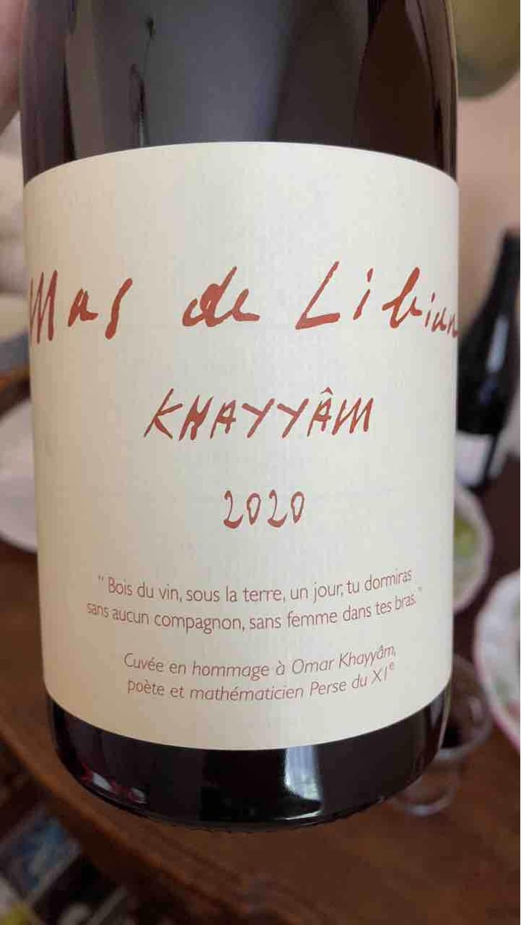 Khayyâm - Mas de Libian - Hélène Thibon 
