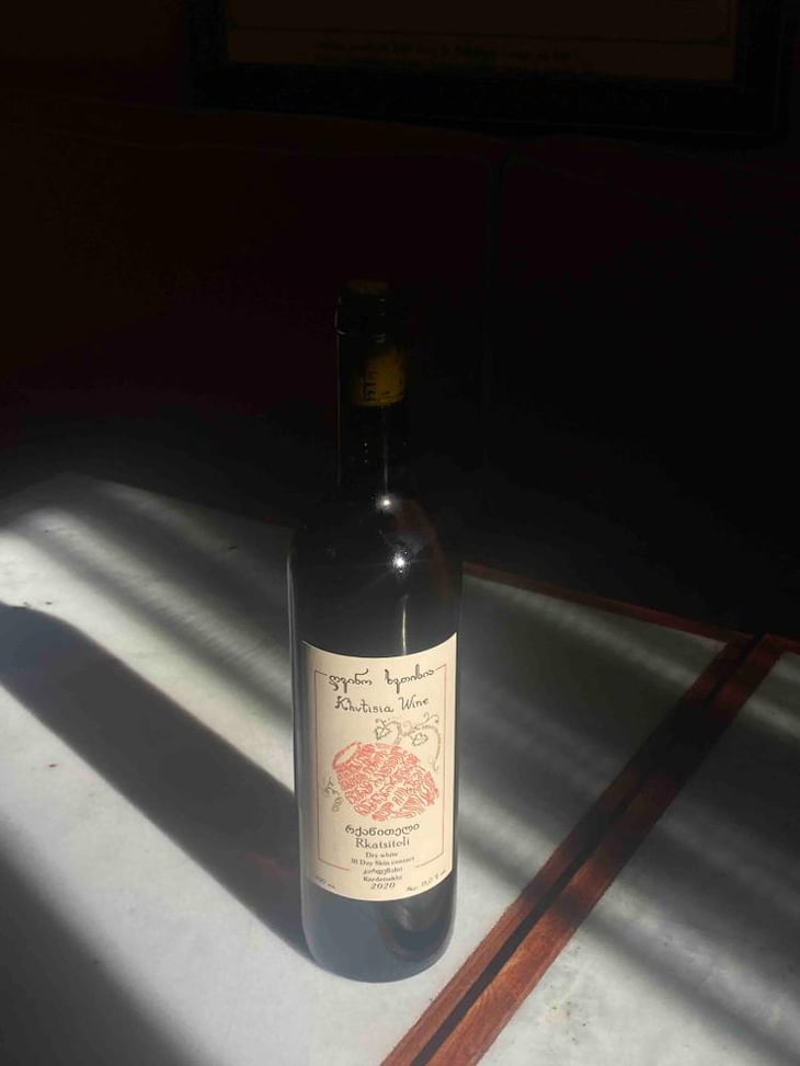 Rkatsiteli - 30 Days skin contact - Khvtisia Wines - Zurab Khvtisiashvili 