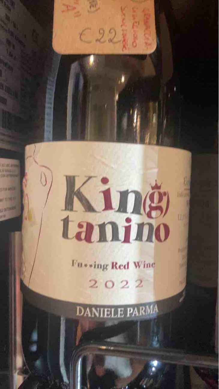 Kin(g)tanino Fu**ing Red Wine - Azienda Agricola La Ricolla - Daniele Parma 