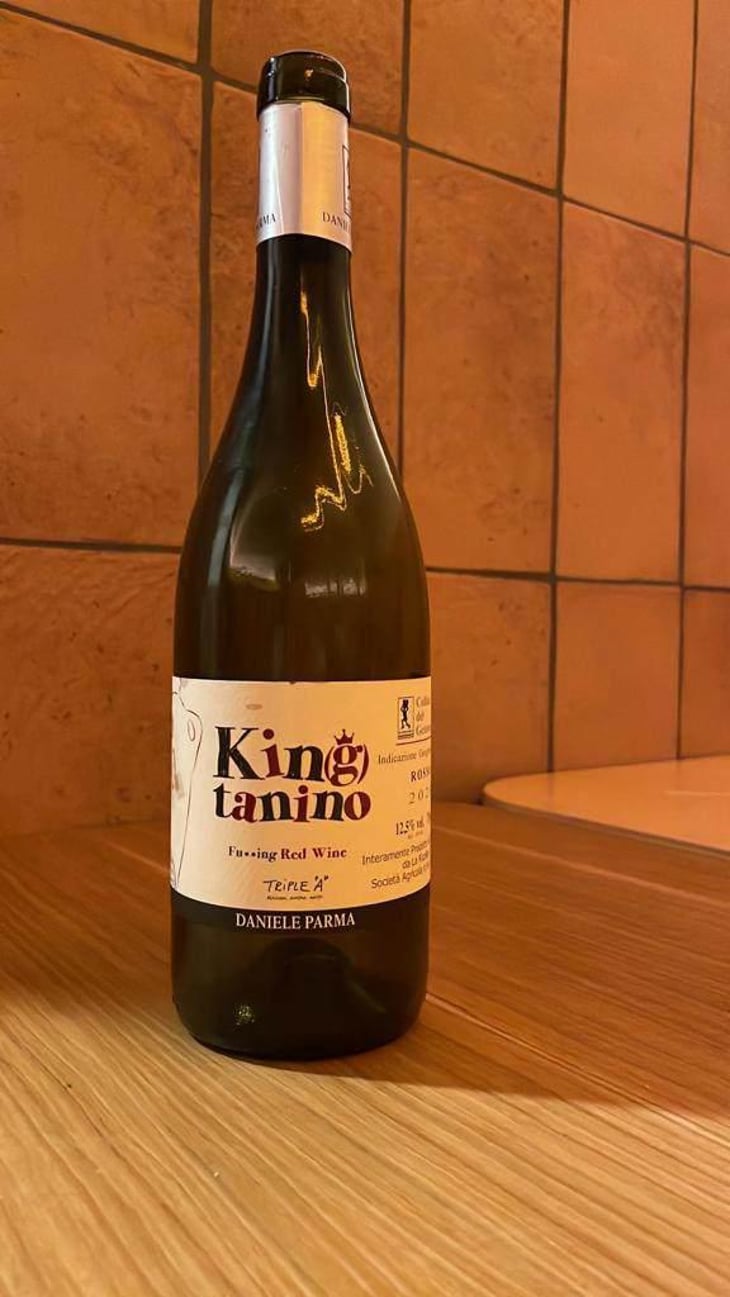 Kin(g)tanino Fu**ing Red Wine - Azienda Agricola La Ricolla - Daniele Parma 