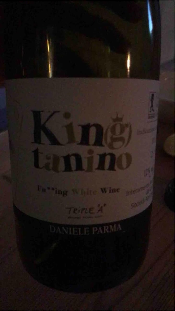 Kin(g)Tanino Fu**ing white wine - Azienda Agricola La Ricolla - Daniele Parma -2020