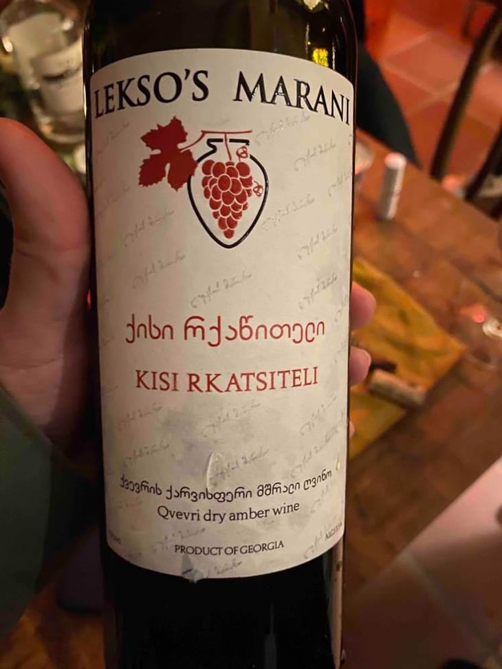 Kisi Rkatsiteli - Kakheti - Leksos Marani 