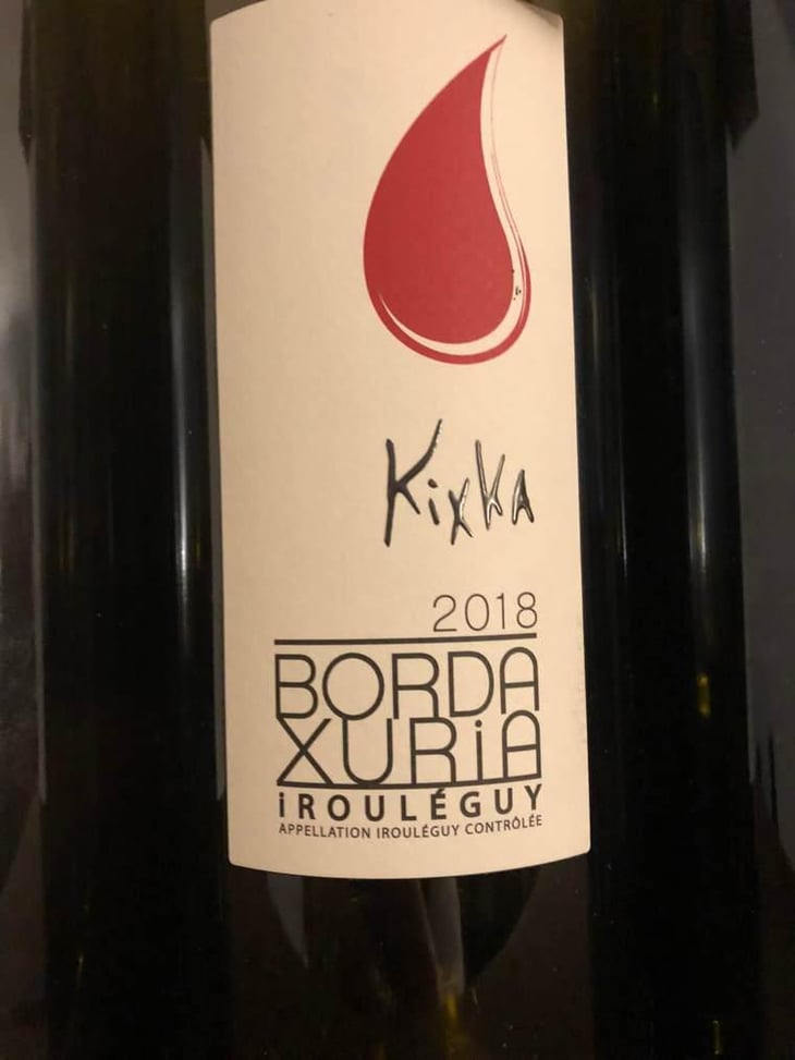 Kixka - Domaine Bordaxuria - Elori Recca & Brice Robelet -2018