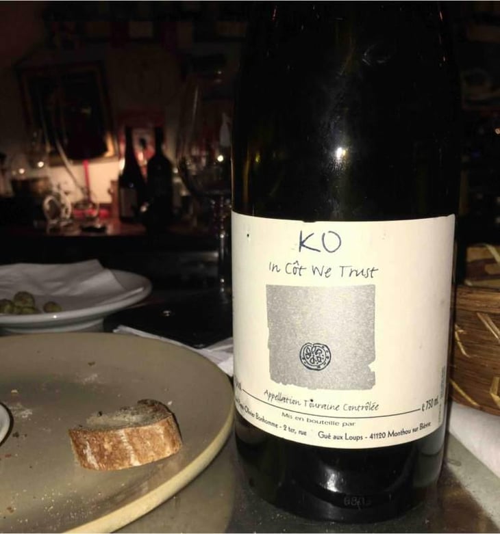 KO - In Côt We Trust - Domaine POB - Pierre-Olivier Bonhomme 