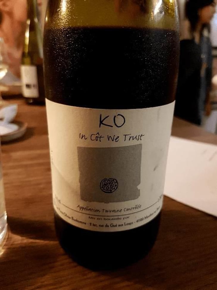 KO - In Côt We Trust - Domaine POB - Pierre-Olivier Bonhomme 
