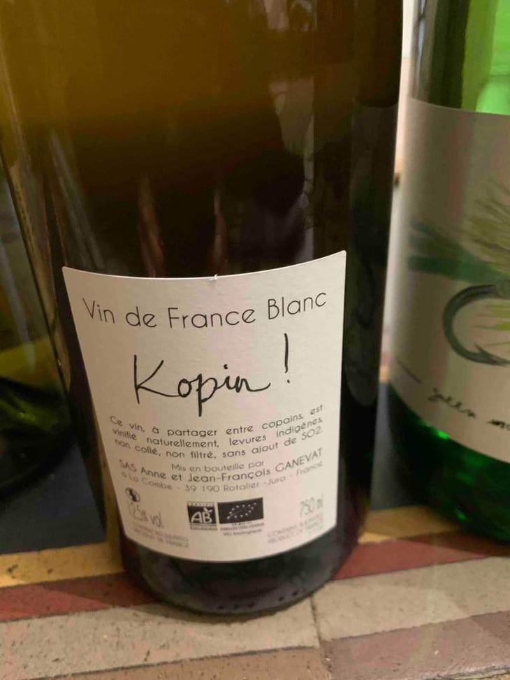 Kopin! (blanc) - Domaine Ganevat - Anne & Jean-François Ganevat 