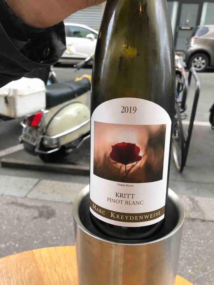 Kritt Pinot Blanc (Michel Tolmer Label) - Marc Kreydenweiss (Andlau) - Antoine Kreydenweiss 