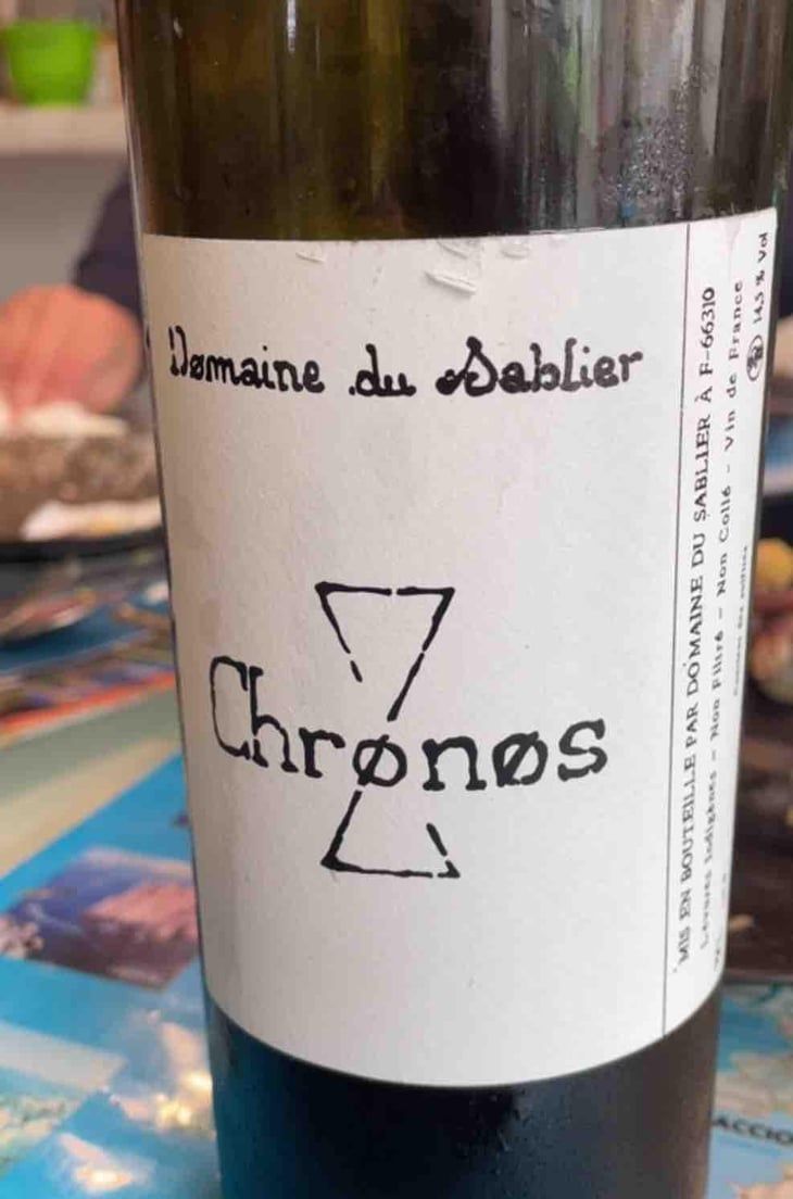 Kronos - Domaine Du Sablier - Camille Mege -2019