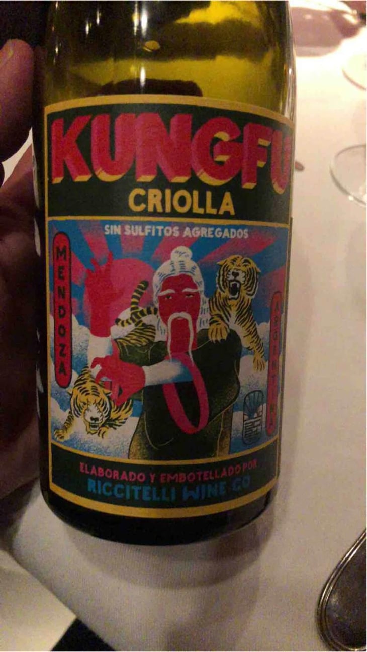 Kung Fu - Criolla - Riccitelli Wines - Matias Riccitelli 