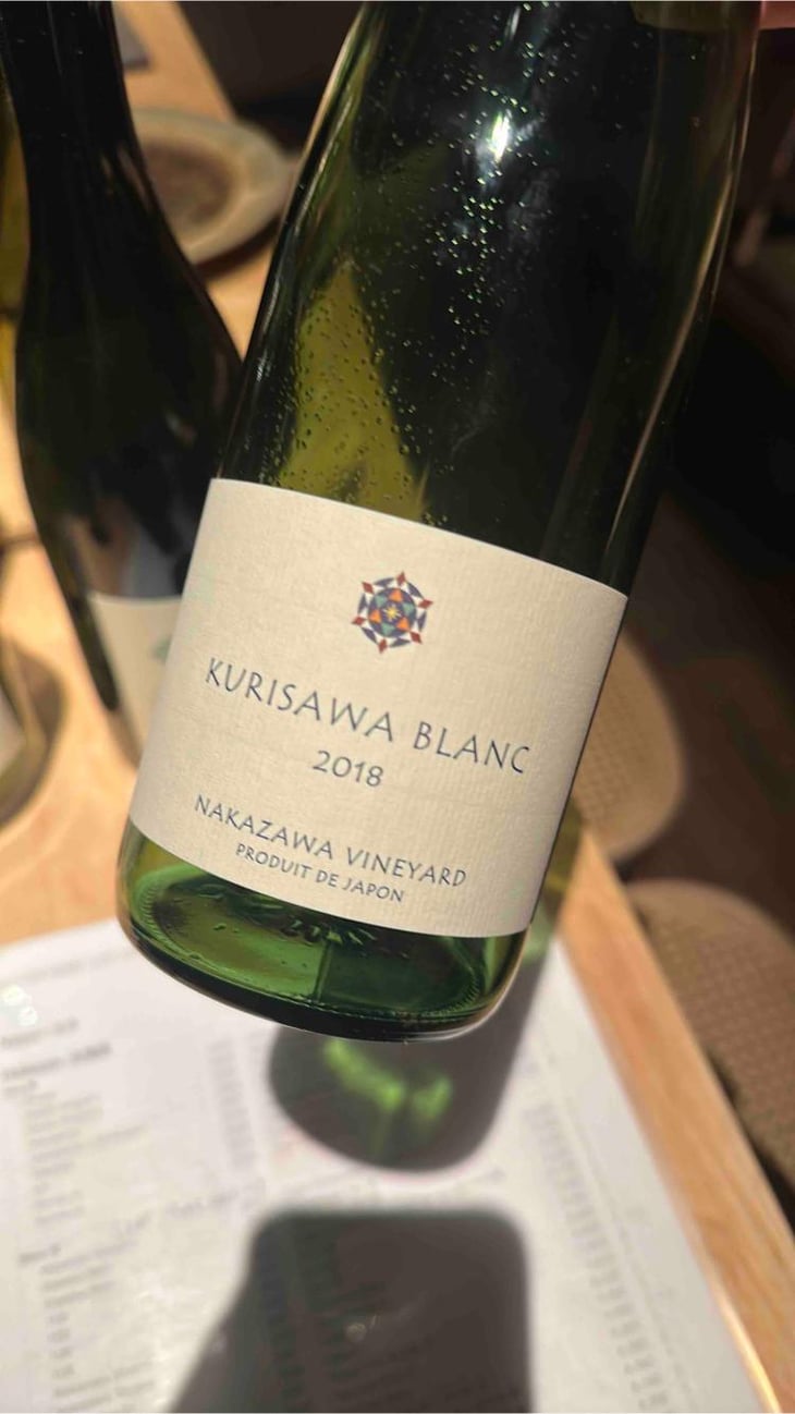Kurisawa Blanc (Nakasawa Vineyard) - Kurisawa Wines - Kondo Vineyard & Nakazawa Vineyard - Kazuyuki & Yukiko Nakazawa, Ryosuke & Takumi Kondo 