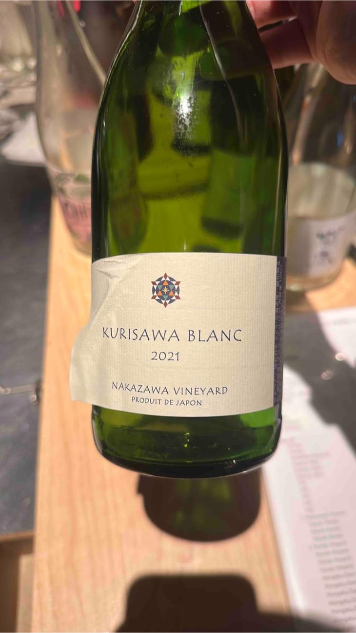 Kurisawa Blanc (Nakasawa Vineyard) - Kurisawa Wines - Kondo Vineyard & Nakazawa Vineyard - Kazuyuki & Yukiko Nakazawa, Ryosuke & Takumi Kondo 