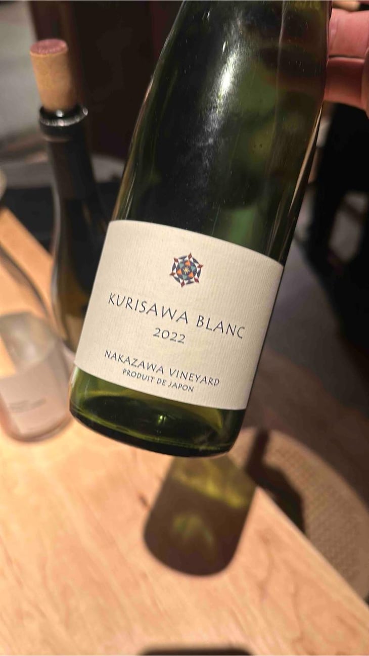 Kurisawa Blanc (Nakasawa Vineyard) - Kurisawa Wines - Kondo Vineyard & Nakazawa Vineyard - Kazuyuki & Yukiko Nakazawa, Ryosuke & Takumi Kondo 