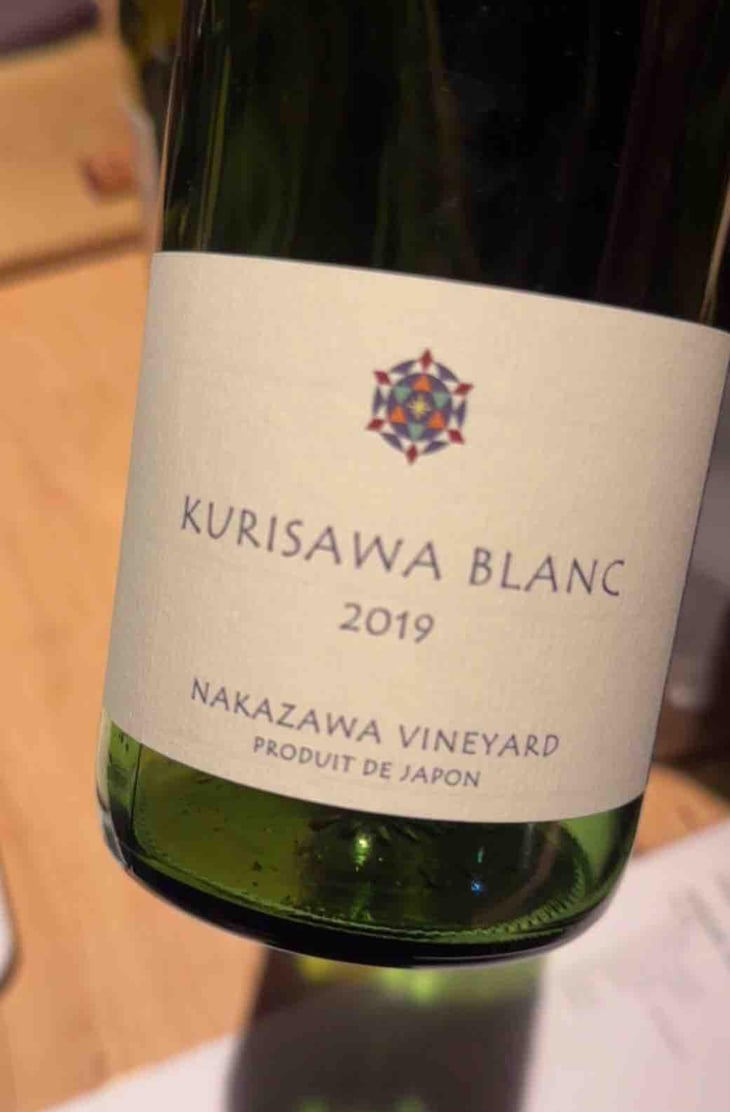 Kurisawa Blanc (Nakasawa Vineyard) - Kurisawa Wines - Kondo Vineyard & Nakazawa Vineyard - Kazuyuki & Yukiko Nakazawa, Ryosuke & Takumi Kondo 