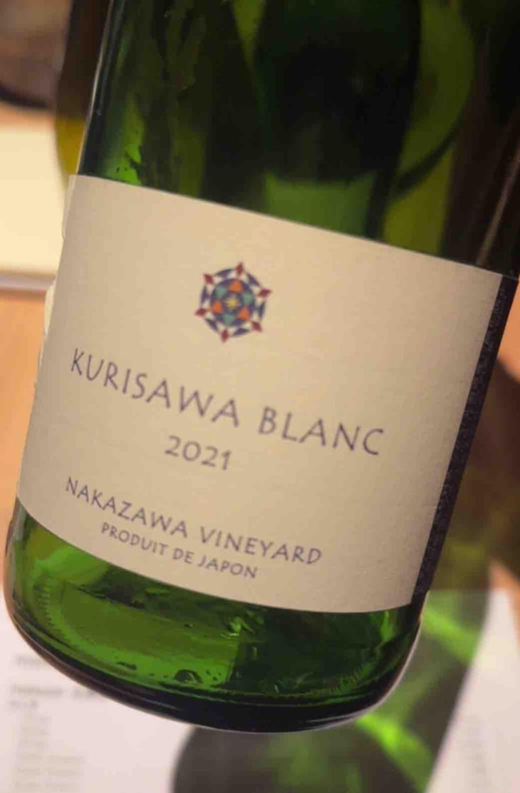 Kurisawa Blanc (Nakasawa Vineyard) - Kurisawa Wines - Kondo Vineyard & Nakazawa Vineyard - Kazuyuki & Yukiko Nakazawa, Ryosuke & Takumi Kondo 