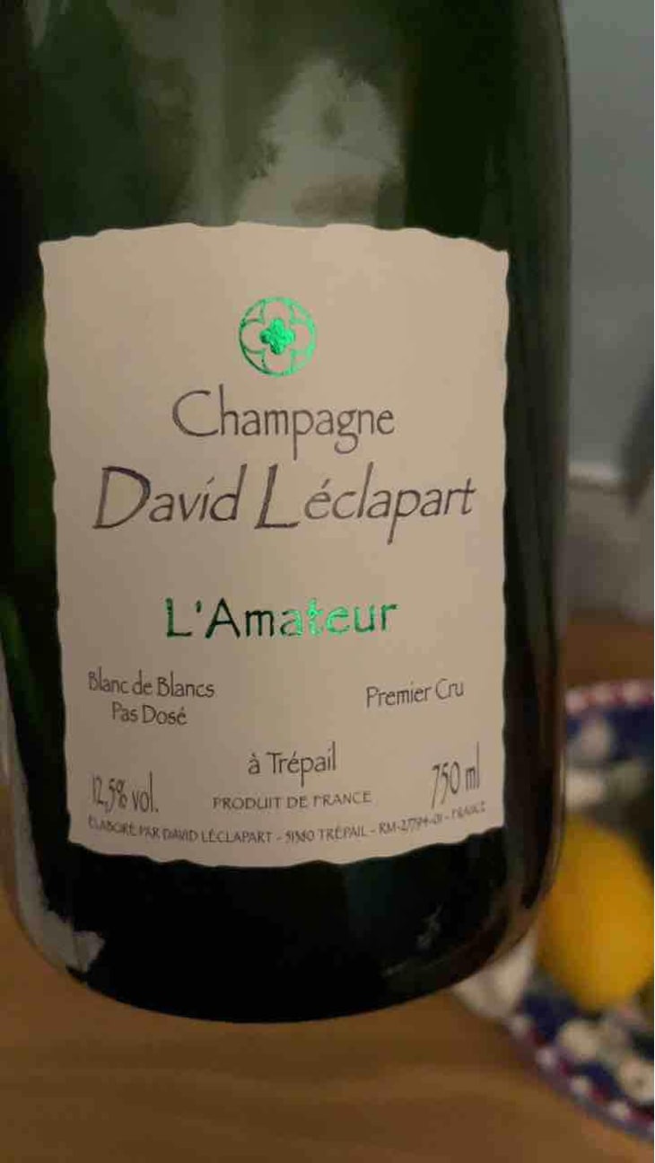 L' Aphrodisiaque - Champagne David Léclapart - David Léclapart 