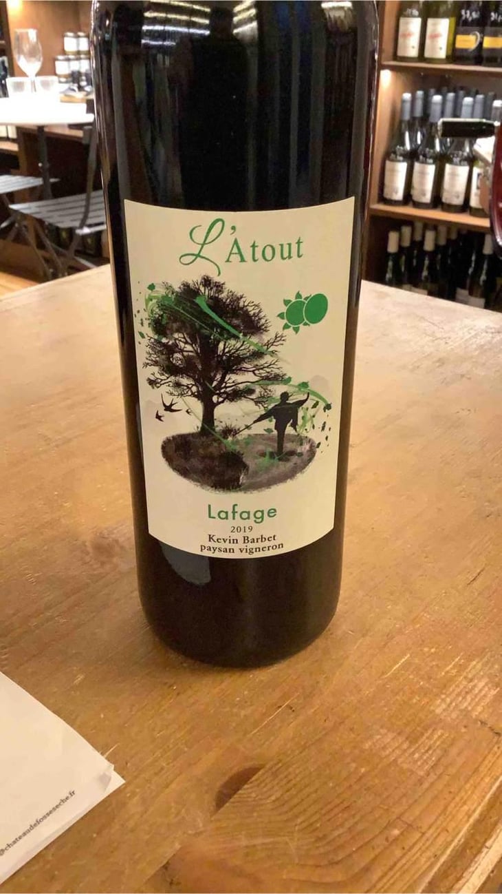 L'Atout - Kévin Barbet paysan vigneron - Kévin Barbet -2016