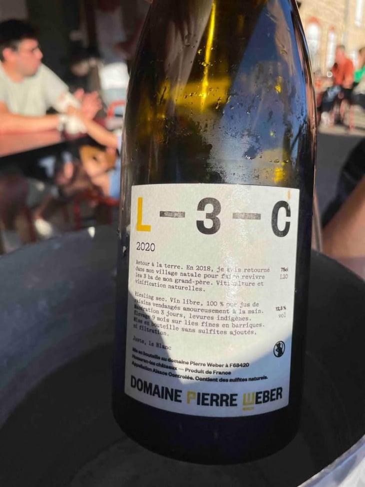 L - Le Blanc - Domaine Pierre Weber - Pierre Weber 