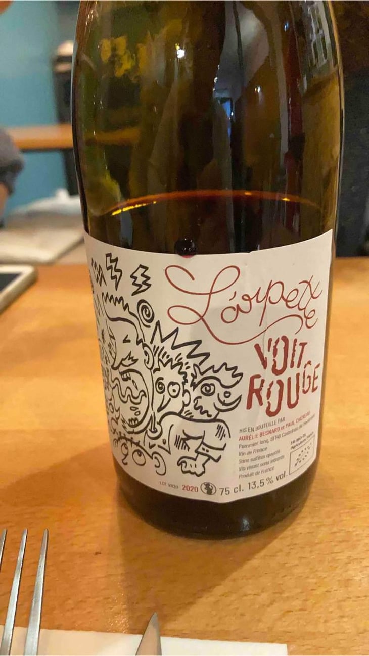 Voit Rouge - Les Vins de l'Arpette - Paul Chereau 