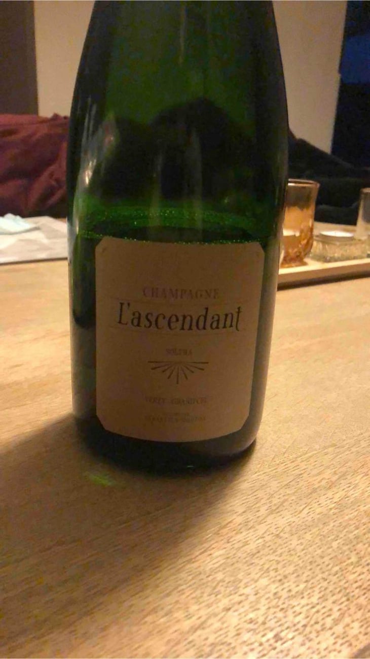 L'Ascendant (Extra-Brut) - Champagne Mouzon Leroux - Sébastien Mouzon 