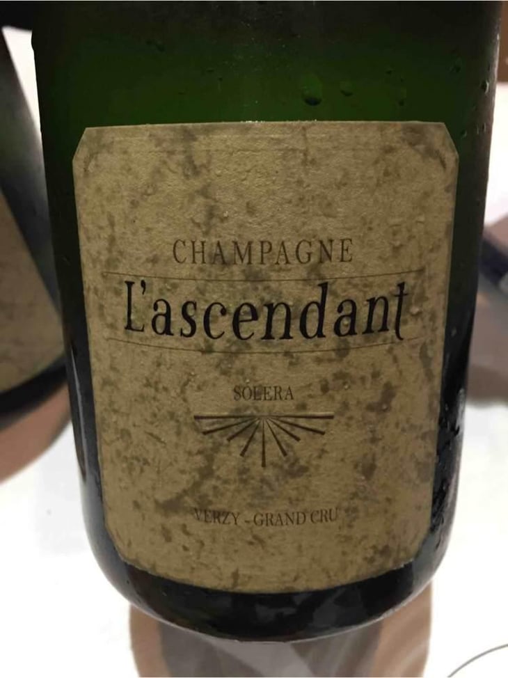 L'Ascendant (Extra-Brut) - Champagne Mouzon Leroux - Sébastien Mouzon 