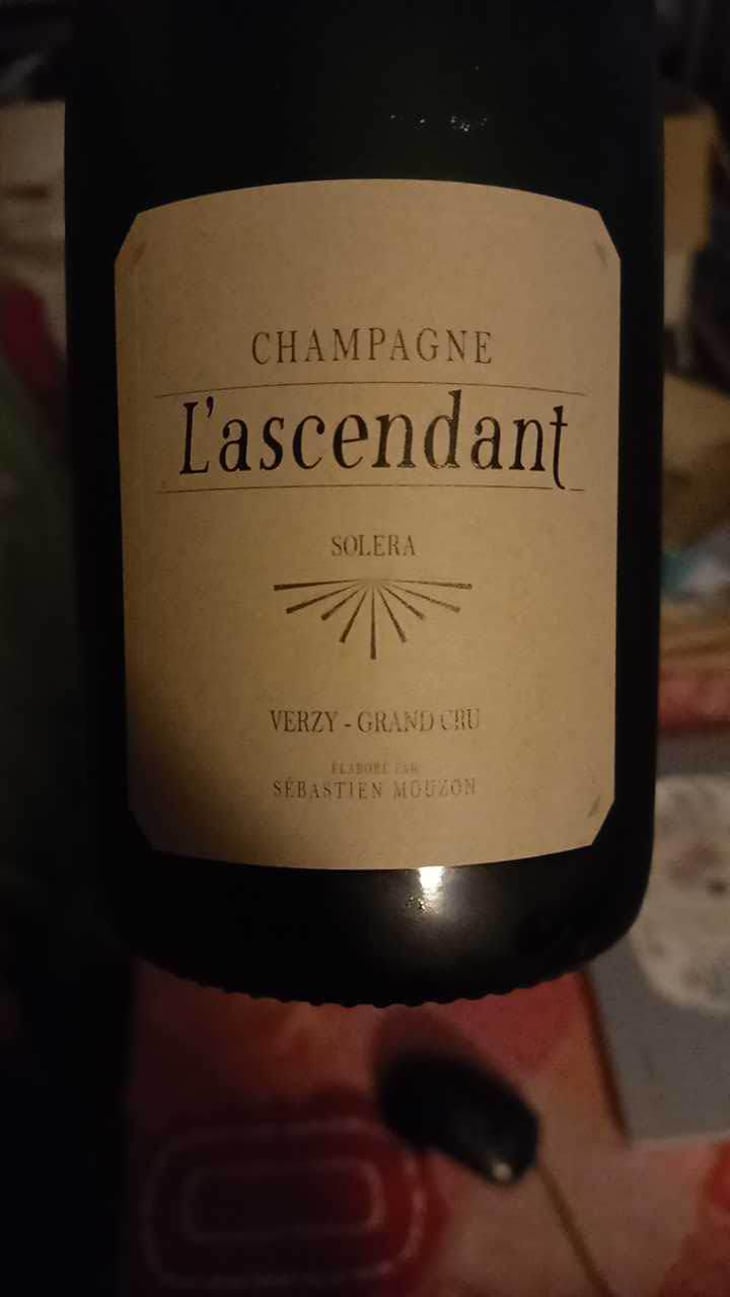 L'Ascendant (Extra-Brut) - Champagne Mouzon Leroux - Sébastien Mouzon 