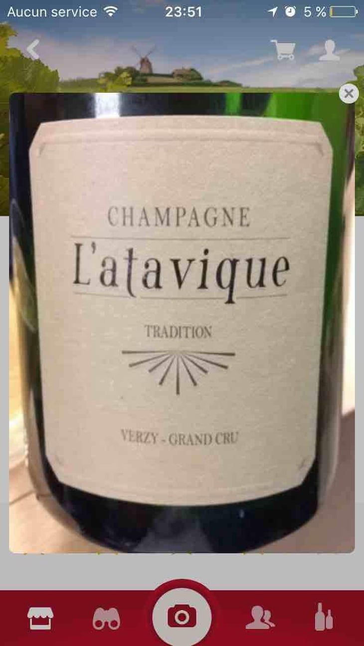 L'Atavique (Extra-Brut) - Champagne Mouzon Leroux - Sébastien Mouzon 