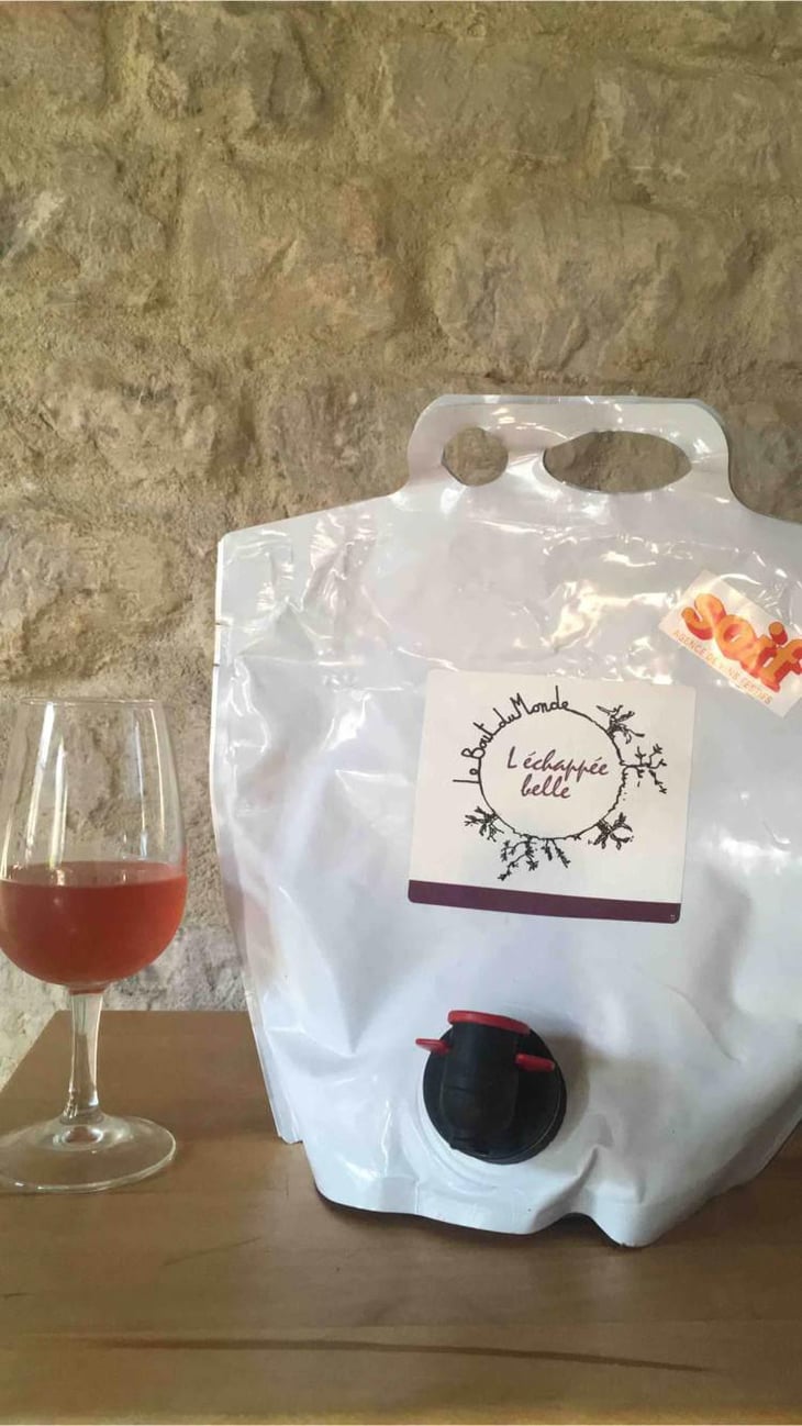 L'Echappée Belle (rosé) - Domaine Le Bout du Monde - Edouard Laffitte 