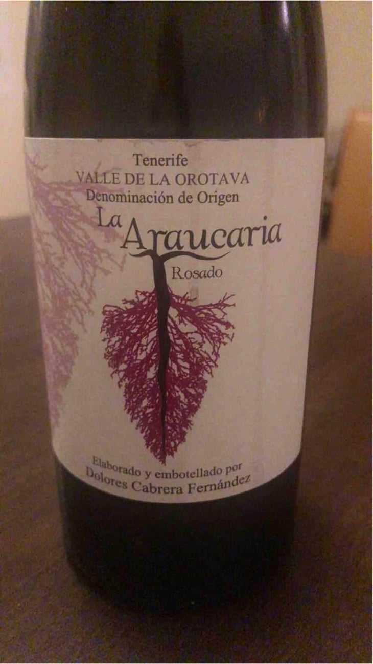 La Araucaria Tinto - Bodega La Araucaria - Dolores Cabrera Fernandez 