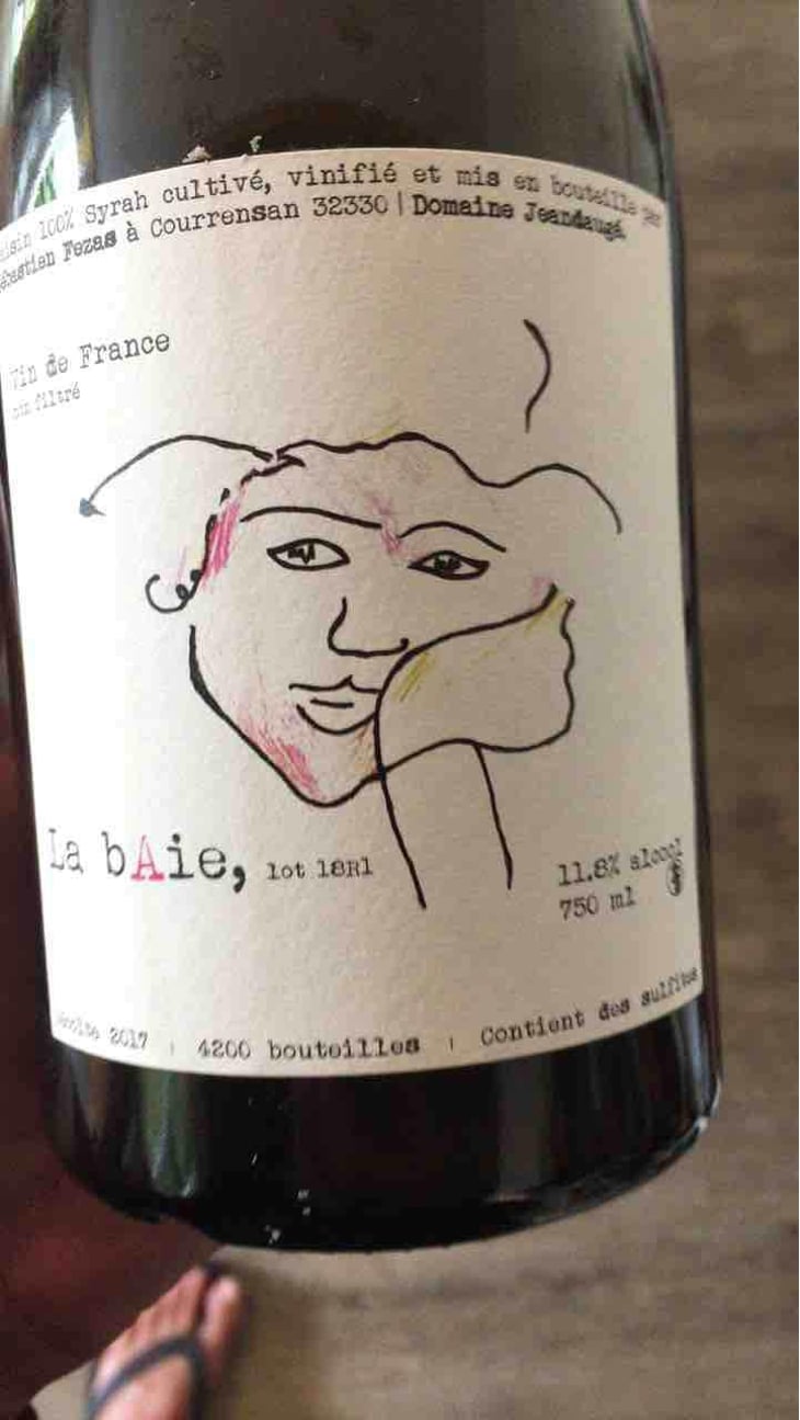 La Baie 2017 - Domaine Jeandaugé - Sébastien Fezas 