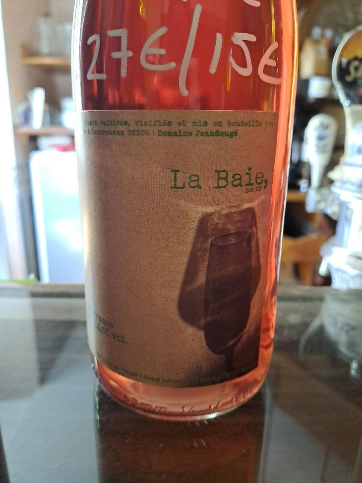 La Baie 2021 - Domaine Jeandaugé - Sébastien Fezas 