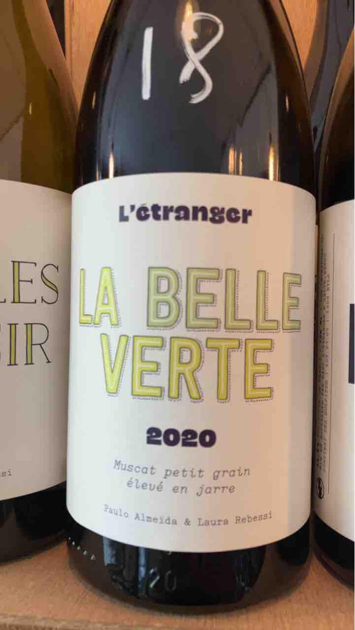 La belle verte - Domaine de L'Étranger - Paulo Almeida & Laura Rebeissi -2020