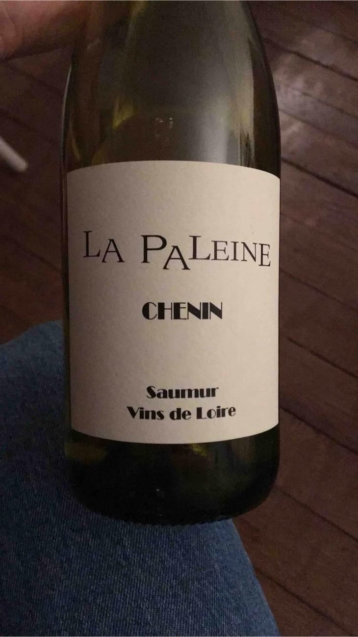 La Paleine Chenin - Domaine De La Paleine - Jean-Louis Bernet (ex Laurence et Marc Vincent) 