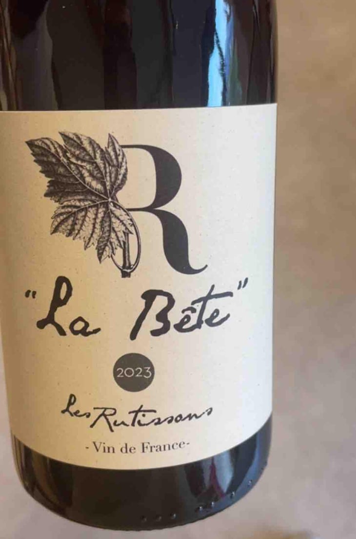 La Bête - Domaine Des Rutissons - Laurent Fondimare et Wilfrid Debroize 